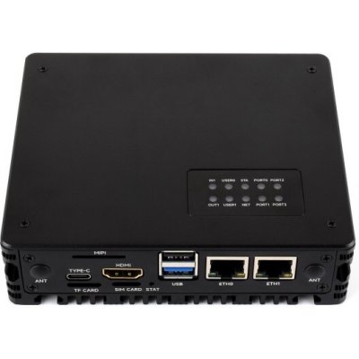 Waveshare Rozšiřující deska 4G/ETH pro Raspberry Pi CM5, včetně pouzdra a zdroje – Zboží Živě