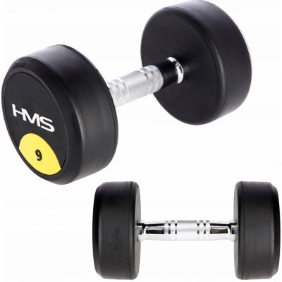 HMS Pogumovaná jednoruční činka HG Pro 9 kg – Zboží Mobilmania