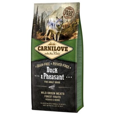 Carnilove Duck & Pheasant for adult dogs 12 kg