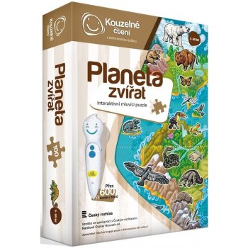 Albi Kouzelné čtení Puzzle Planeta zvířat