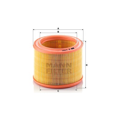 Vzduchový filtr MANN-FILTER C 1760 – Hledejceny.cz