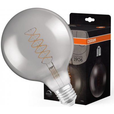 Osram E27 G125 7.8W = 30W 360 lm 1800K teplá bílá vlákno stmívatelné Vintage 1906 – Zboží Mobilmania