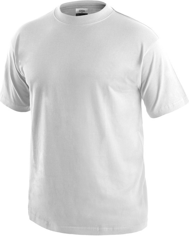 Tričko CXS DANIEL krátký rukáv bílé