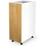 HALMAR VENTO D-30/82 bílá / dub medový – Zboží Dáma