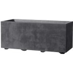 Deroma Millennium Samozavlažovací truhlík Casseta plast antracit 59 x 25 x 25 cm 9H924SZ – Zboží Dáma