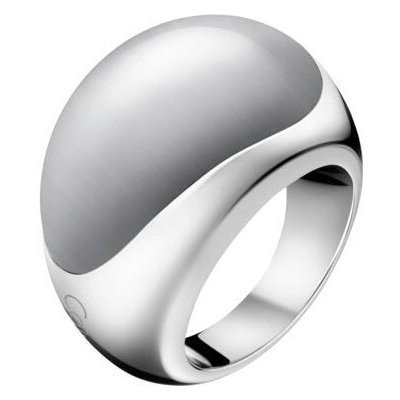 Calvin Klein Ocelový prsten s kamenem Ellipse KJ3QWR0201