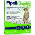 Fipnil Combo Spot-on Cat 50 / 60mg 3 x 0,5 ml – Hledejceny.cz