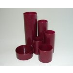 PLASTY-KO Stojánek na tužky - vínový flitr – Hledejceny.cz