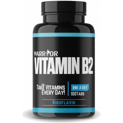 Warrior Vitamin B2 100 tablet – Hledejceny.cz