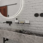 NIMCO Maya Dávkovač s pohárkem na kartáčky MAC 2905831K-T-90 – Hledejceny.cz