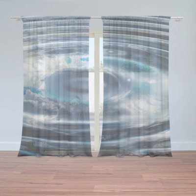 Sablio Záclony Nebe: 2ks 150x250cm – Hledejceny.cz