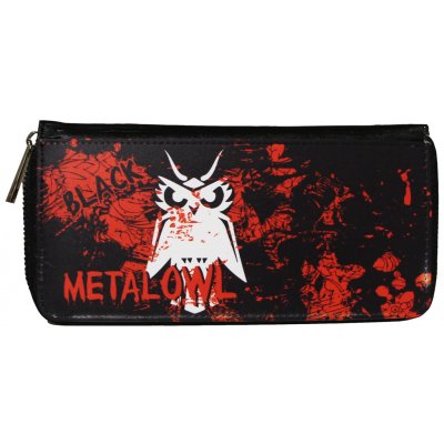 Metallama Animals Metalová peněženka Metalowl