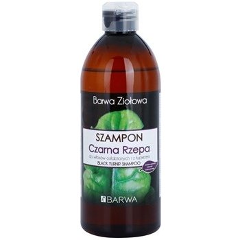 Barwa Herbal Black Turnip šampon proti lupům pro oslabené vlasy 480 ml