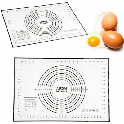 Silikonový vál velká prostiskluzová podložka na těsto Altom Design 60x40 cm – Zboží Dáma