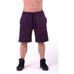 Nebbia Raw Hem Street šortky 151 burgundy – Zbozi.Blesk.cz