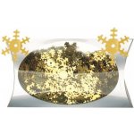 Konfety vločky zlaté 1,8cm v krabičce 20g – Zboží Dáma