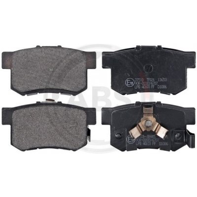 37510 A.B.S. Sada brzdových destiček, kotoučová brzda – Sleviste.cz