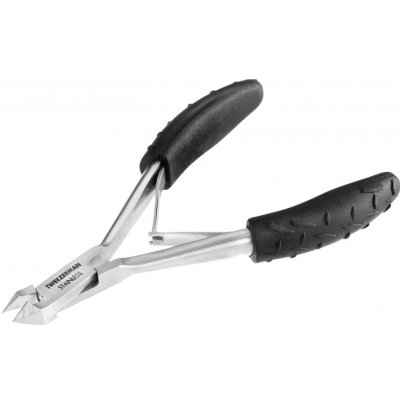 Tweezerman Wide Grip Cuticle Nipper kleštičky na nehtovou kůžičku s ergonomickou rukojeti – Sleviste.cz