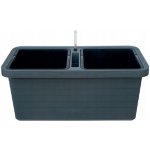 Nohel garden Truhlík BERBERIS DUO samozavlažovací + knoty 80x39x35 cm – Zbozi.Blesk.cz
