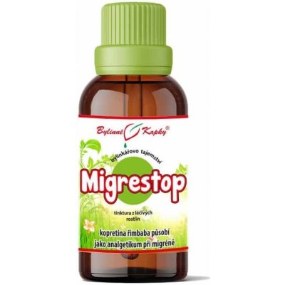 Bylinné kapky Migrestop tinktura 50 ml – Zboží Dáma