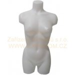 Plastové dámské torzo 3/4 těla rovné – Zboží Mobilmania