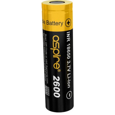 Aspire 18650 ICR baterie 2600mAh 20/40A 3,7V – Zboží Dáma
