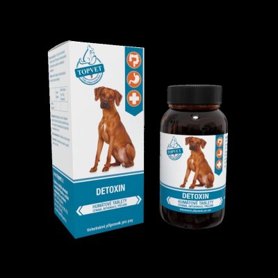 Topvet Humátové tablety Detoxin pro psy 90 ks – Hledejceny.cz