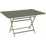 Fermob Caractére 128 x 90 cm kovový skládací stůl Kaktusově zelený – Hledejceny.cz