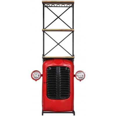 vidaXL Stojan na víno traktor 49 x 31 x 172 cm masivní mangovník – Zboží Dáma