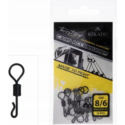 MIKADO Obratlík QUICK SWAP 040 s očkem BIG EYE vel.8/6 15kg 10ks – Zboží Mobilmania