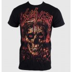 Rock off tričko metal Slayer Crowned Skull černá