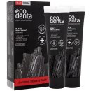 Ecodenta Toothpaste Black Whitening dárková kazeta 2 x 100 ml