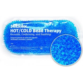 Mueller Hot / Cold Bead - Chladivý / hřejivý sáček s gelovými perličkami - modrý