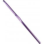 Pro Háčkování Háček kovový 4,5 mm světle fialový – Zboží Dáma