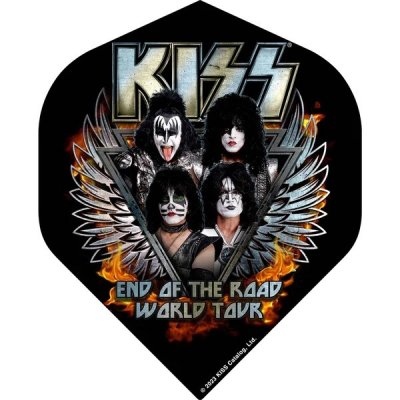Kiss Official Licensed No2 Std F5 Black - End of the Road – Hledejceny.cz