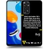 Pouzdro a kryt na mobilní telefon Xiaomi Pouzdro Picasee ULTIMATE CASE Xiaomi Redmi Note 11 - Kazma - MĚLI BYSTE SE DO TOHO PUSTIT