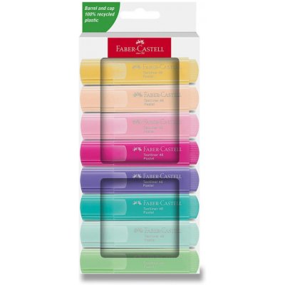 Faber-Castell Textliner 46 Pastel sada 8 ks 254658 – Sleviste.cz
