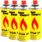 Alpen Camping Butan 4x 400 ml – Zboží Mobilmania