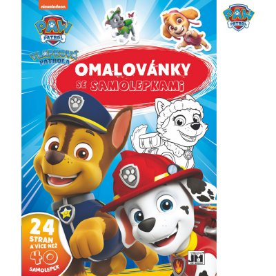 Omalovánky A4+ Tlapková patrola – Zbozi.Blesk.cz