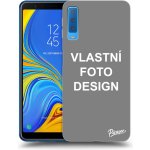 Pouzdro Picasee silikonový Samsung Galaxy A7 2018 A750F - Vlastní design/motiv černé – Zbozi.Blesk.cz