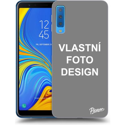 Pouzdro Picasee silikonový Samsung Galaxy A7 2018 A750F - Vlastní design/motiv černé – Zboží Mobilmania