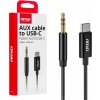 Kabel USB-C na TYP AUX Mini Jack 3,5mm 1m AMiO-04294, , ,