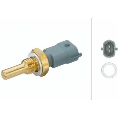 Snímač teploty chladiva HELLA 6PT 009 107-611 (6PT009107611) | Zboží Auto