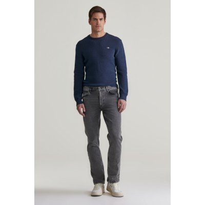 GANT džíny REGULAR GANT BLACK WASH jeans černá – Zboží Dáma