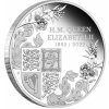 The Perth Mint Australia Platinová jubilejní Queens 1 Oz