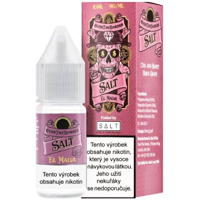 Juice Sauz SALT Over The Border El Malva 10 ml 20 mg – Zbozi.Blesk.cz