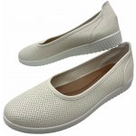 Lathay moda Dámské bílé nadměrné mokasíny – Hledejceny.cz