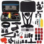 Puluz 53 in 1 Accessories Ultimate Combo Kits for sports cameras PKT09 – Zboží Mobilmania