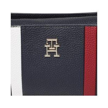 Tommy Hilfiger kabelka Th Emblem Shoulder Bag Corp AW0AW15114 Tmavomodrá