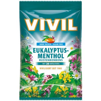 Vivil Eukalyp.-ment.+20 druhů bylin bez cukru 120 g – Sleviste.cz